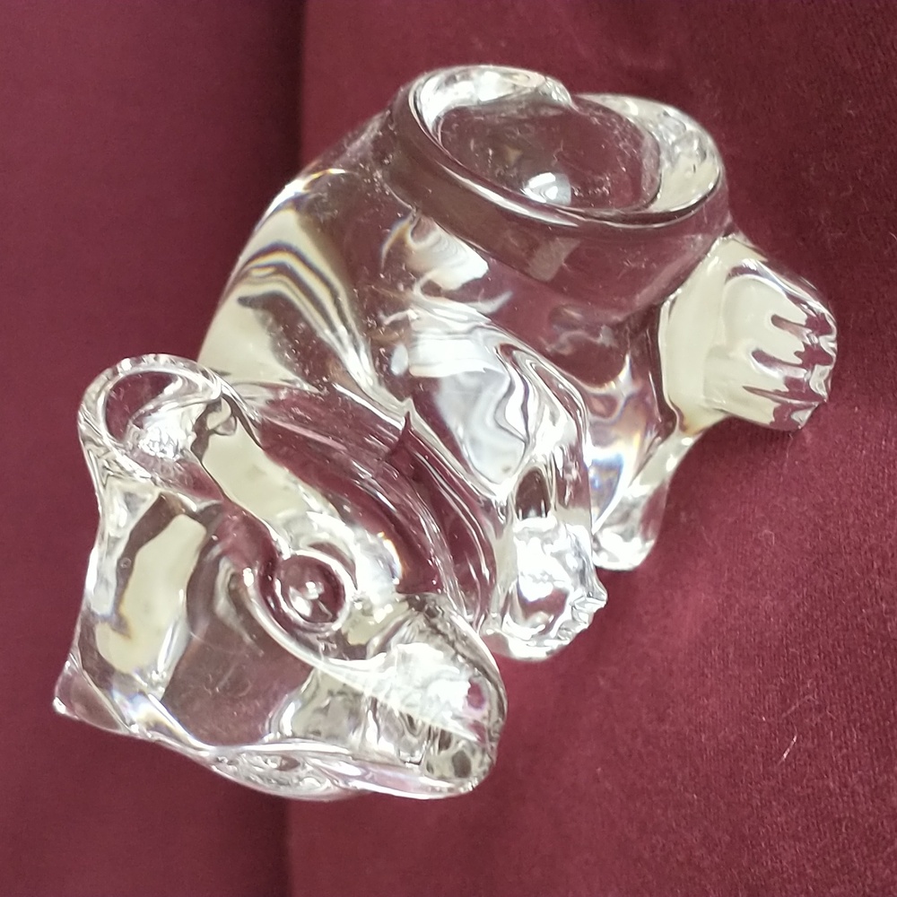 Princess House Lead Crystal Mouse